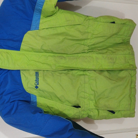 Columbia Green Blue Jacket, 6/6X - Picture 3 of 8